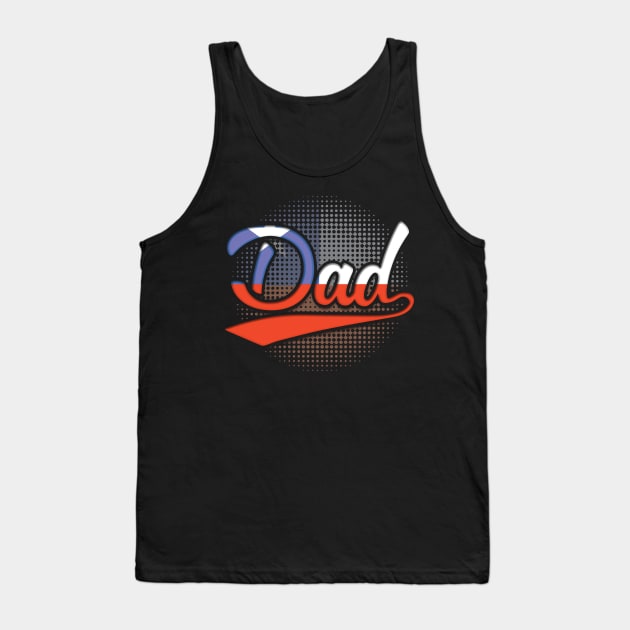 Chilean Dad - Gift for Chilean From Chile Tank Top by Country Flags